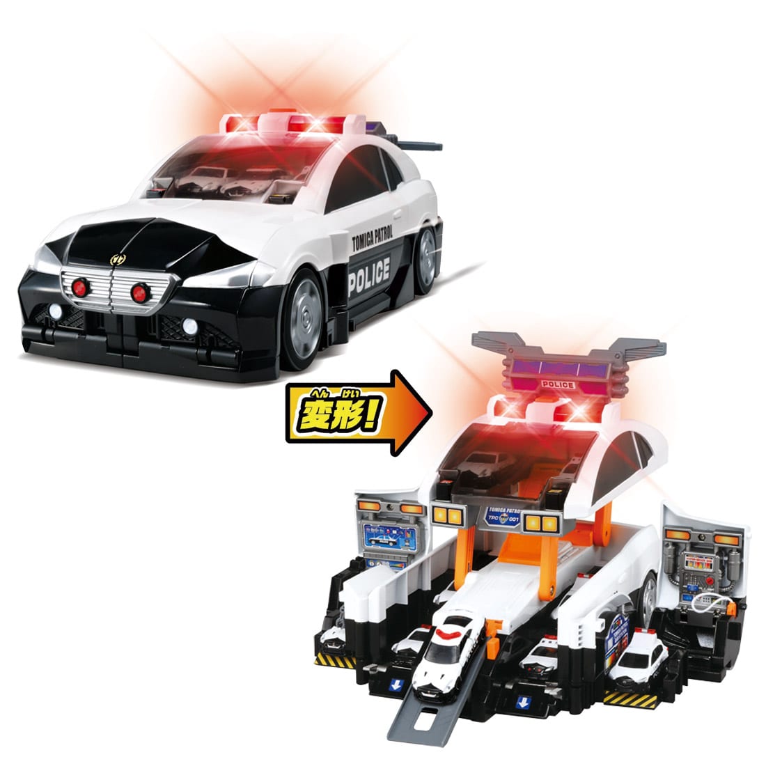 變形警察巡邏車