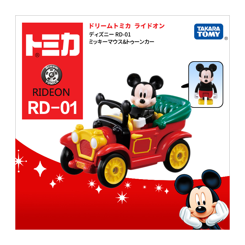 多美卡來動公仔車01 米奇