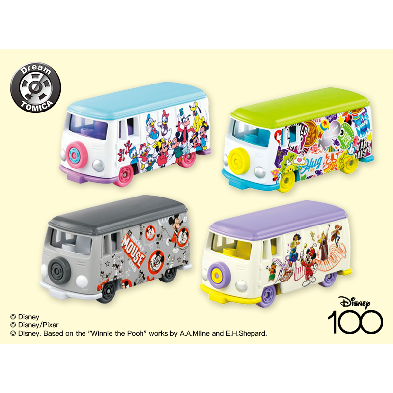 多美卡夢之仿真車-迪士尼100周年典藏系列